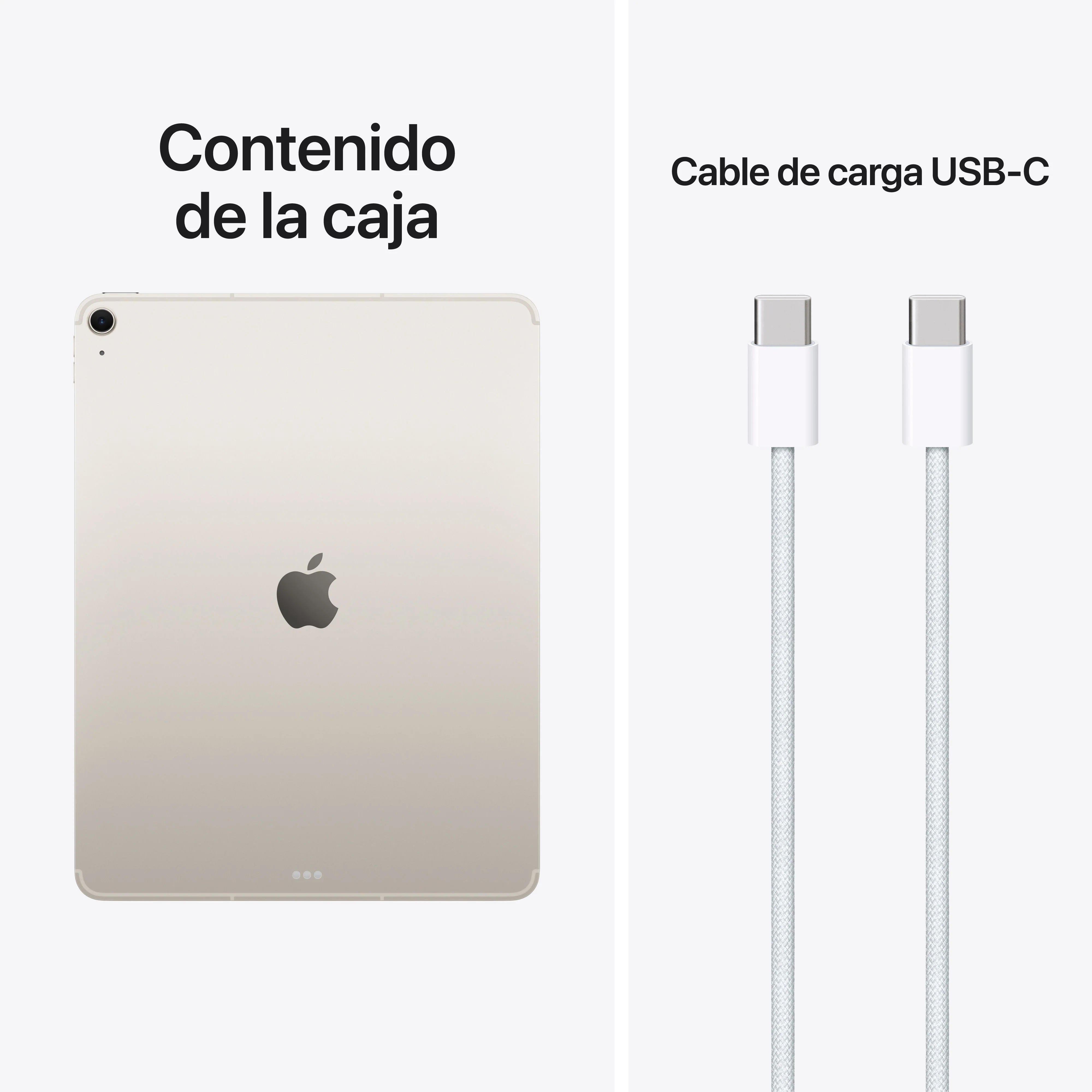 iPad Air de 13 pulgadas Wi-Fi + Cellular 128 GB - Blanco estrella (M4) - Image 10
