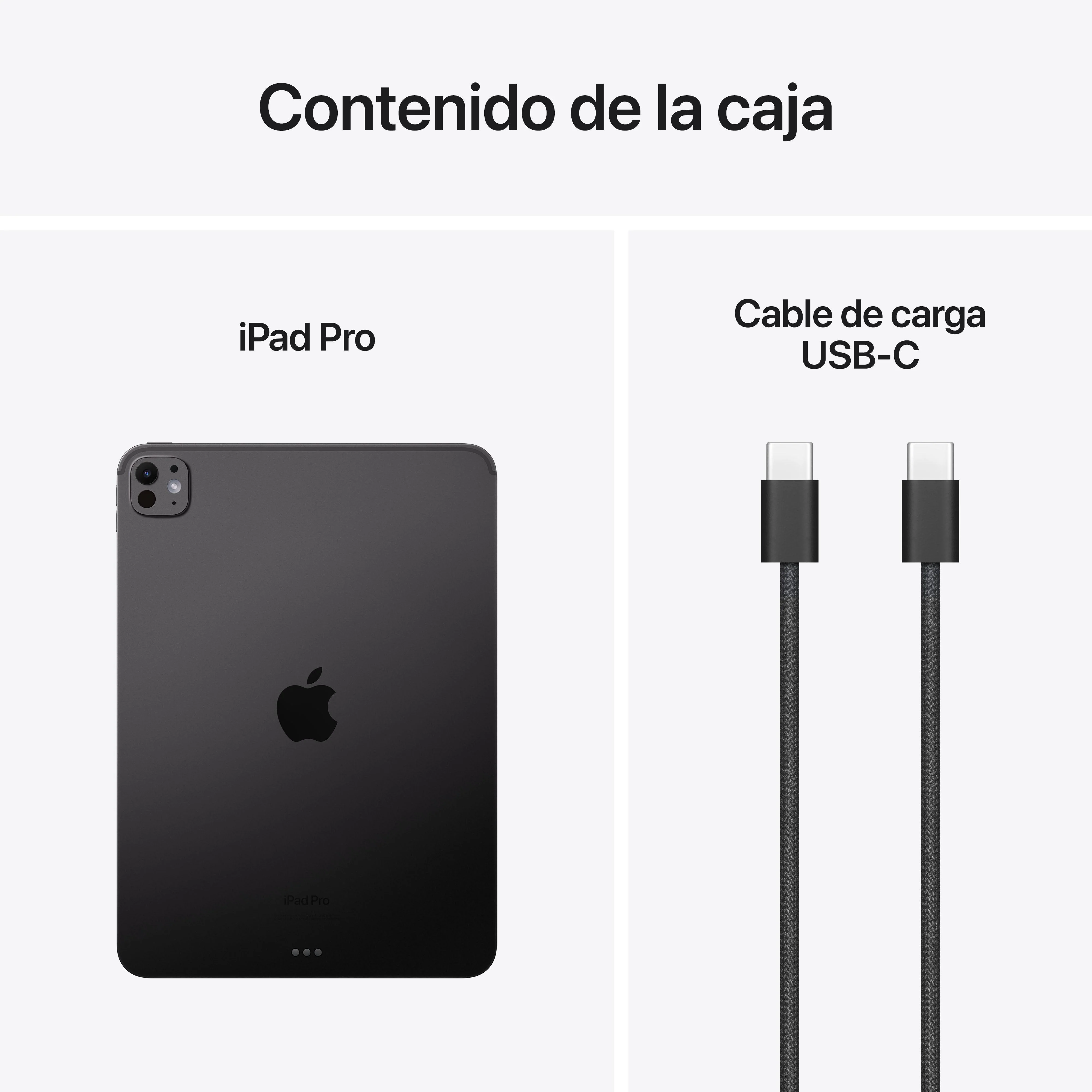 iPad Pro de 11 pulgadas Wi-Fi 512 GB Vidrio estándar - Negro espacial (M4) - Image 11