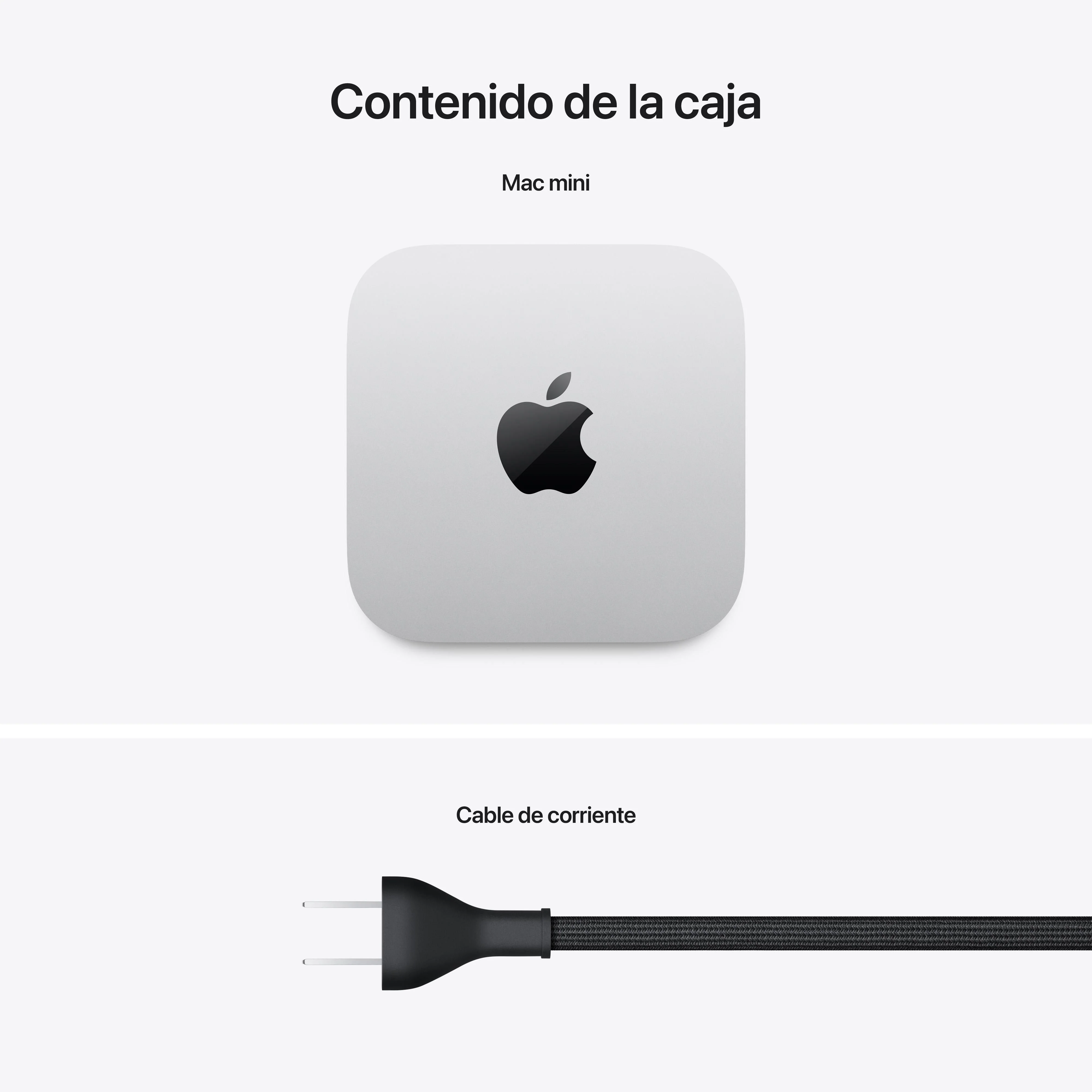 Mac mini: Chip M4 Pro de Apple con CPU de 12 núcleos y GPU de 16 núcleos, 24 GB RAM, 1 TB SSD, 10 Gigabit Ethernet - Plata - Image 8