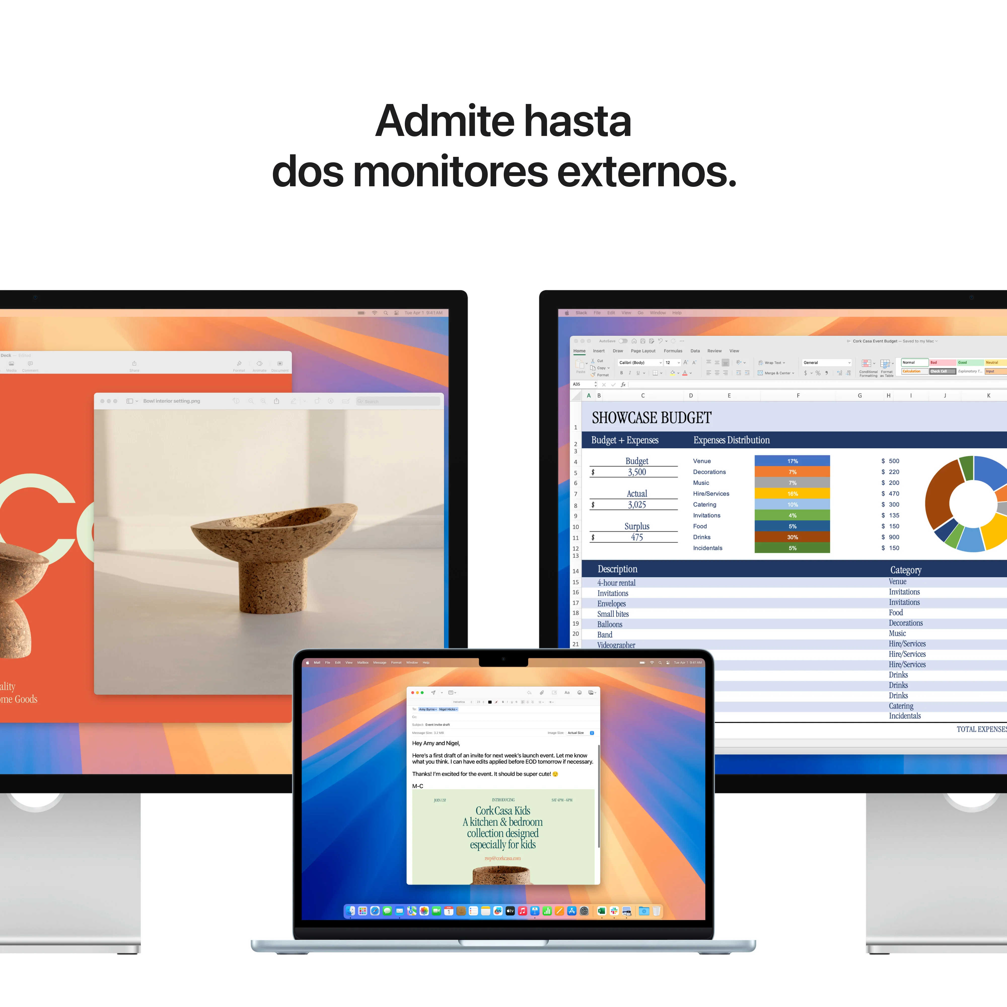 MacBook Air de 13 pulgadas M4: Chip M4 de Apple con CPU 10 núcleos y GPU 8 núcleos, 16 GB RAM, 256 GB SSD, Cargador 30W - Azul cielo - Image 9