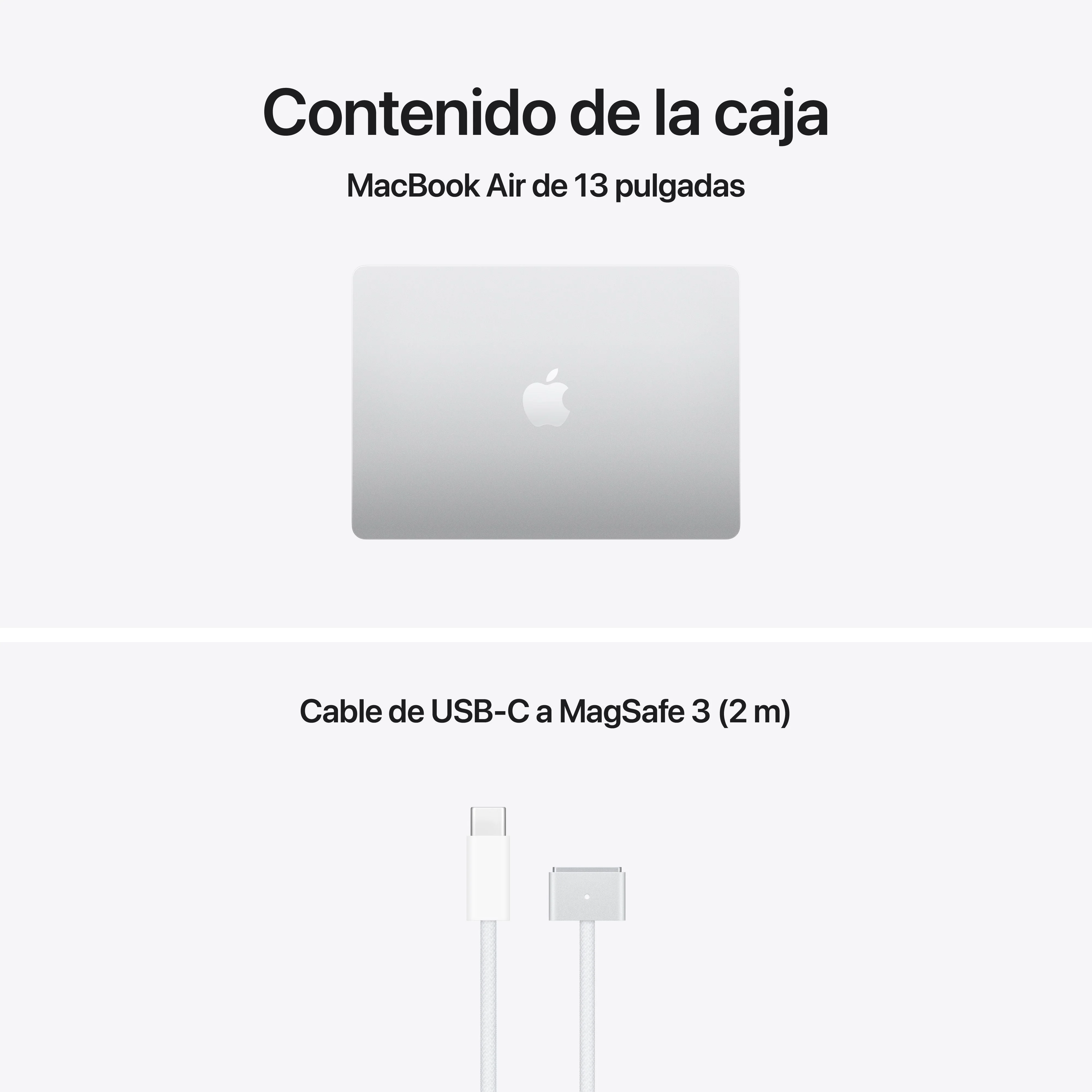 MacBook Air 13-pulgadas M5: Chip M5 de Apple CPU 10 nĂșcleos y GPU 10 nĂșcleos, 24 GB RAM, 2 TB SSD, Cargador 35W - Plata - Image 9