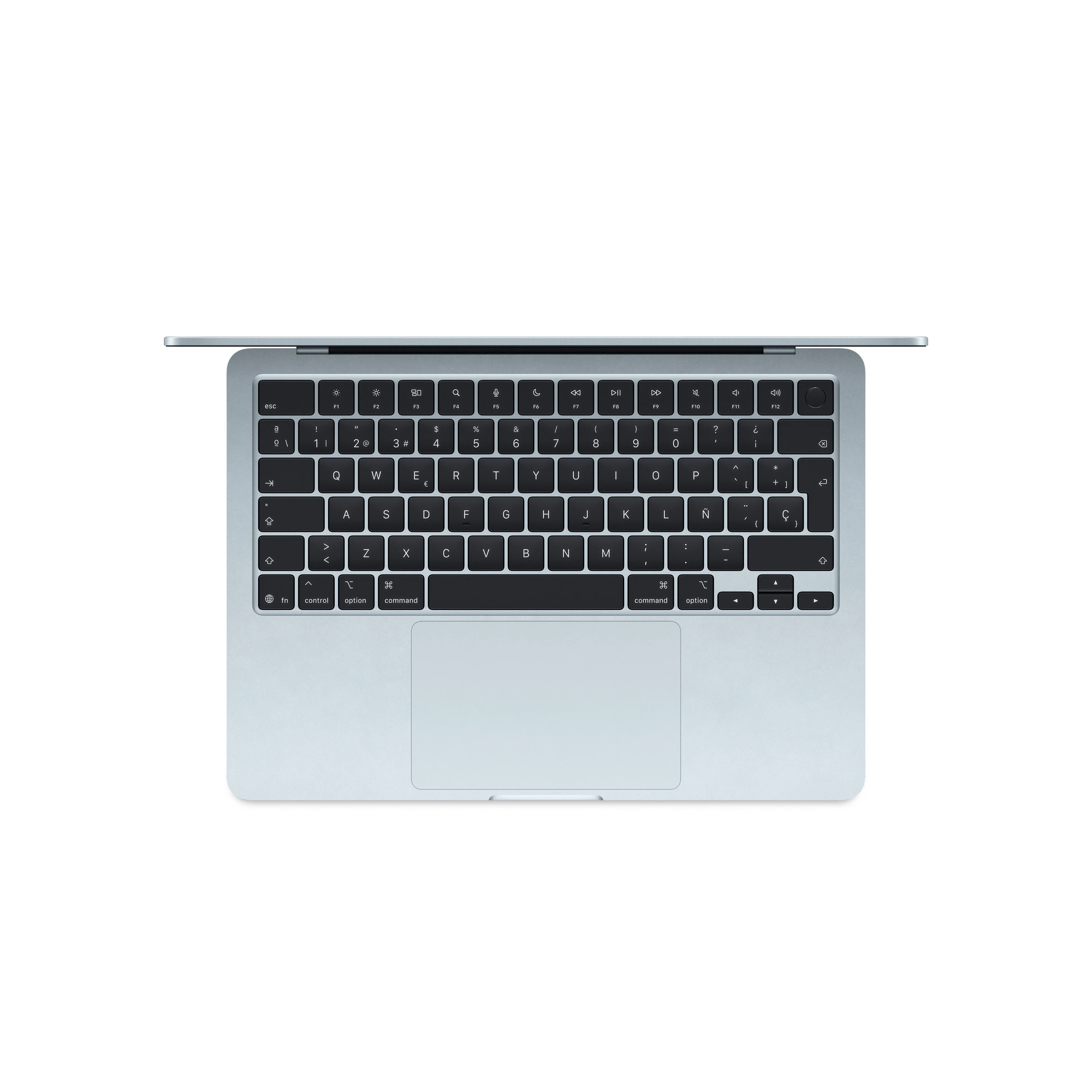MacBook Air 13-pulgadas M5: Chip M5 de Apple CPU 10 núcleos y GPU 10 núcleos, 24 GB RAM, 2 TB SSD, Cargador 70W - Azul cielo - Image 2