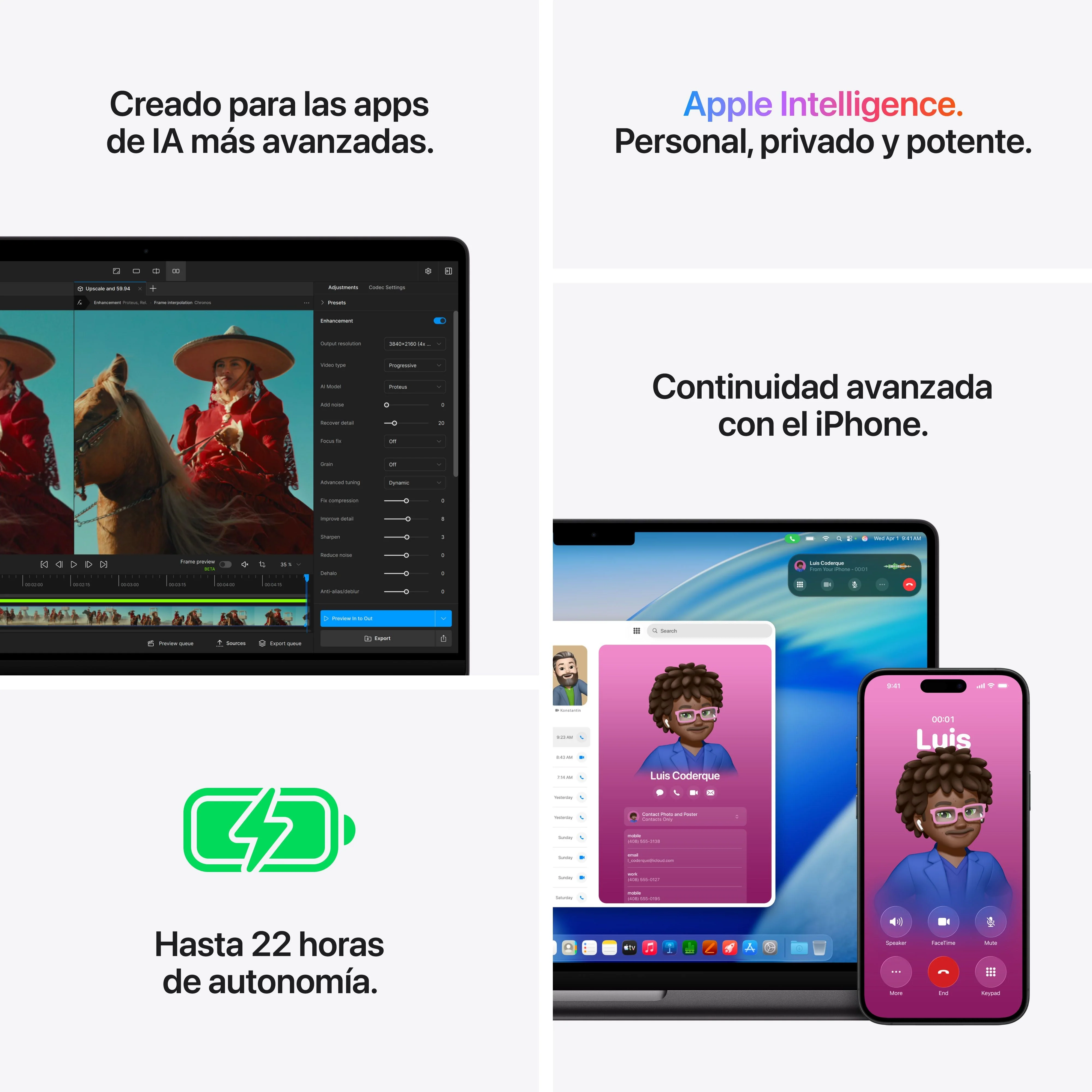 MacBook Pro de 14 pulgadas: Chip M5 Pro de Apple con CPU de 18 núcleos y GPU de 20 núcleos, 48 GB RAM, 2 TB SSD, Pantalla nanotexturizada, Sin adaptador de corriente - Negro espacial - Image 8