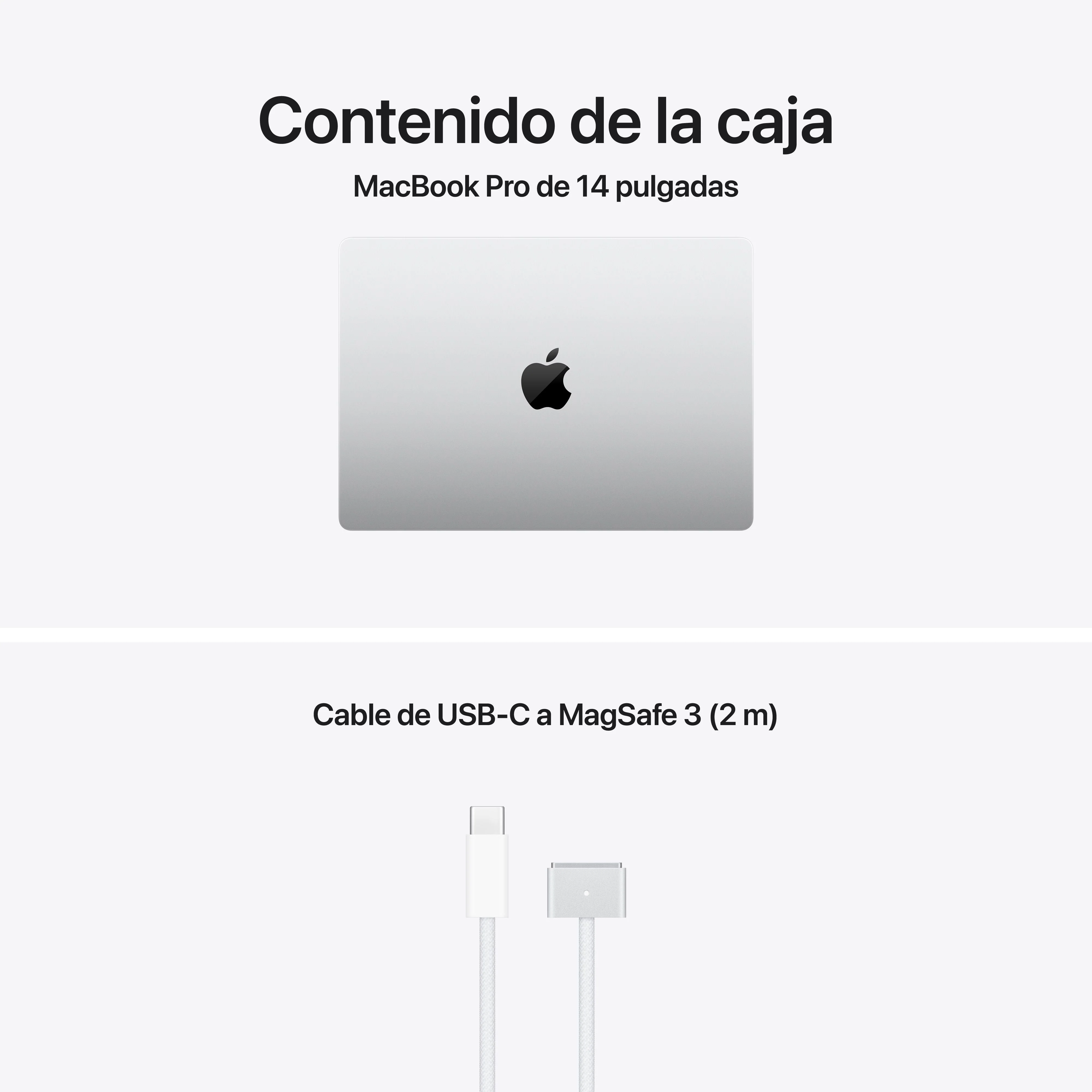MacBook Pro de 14 pulgadas: Chip M5 de Apple con CPU de 10 núcleos y GPU de 10 núcleos, 16 GB RAM, 2 TB SSD, Pantalla estándar, Cargador 96W - Plata - Image 9