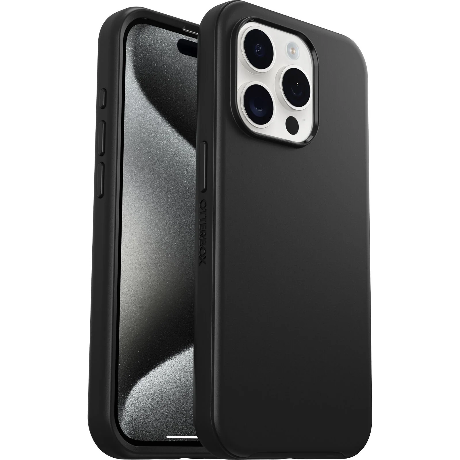 Funda Symmetry MagSafe iPhone 15 Pro Negro | Otterbox