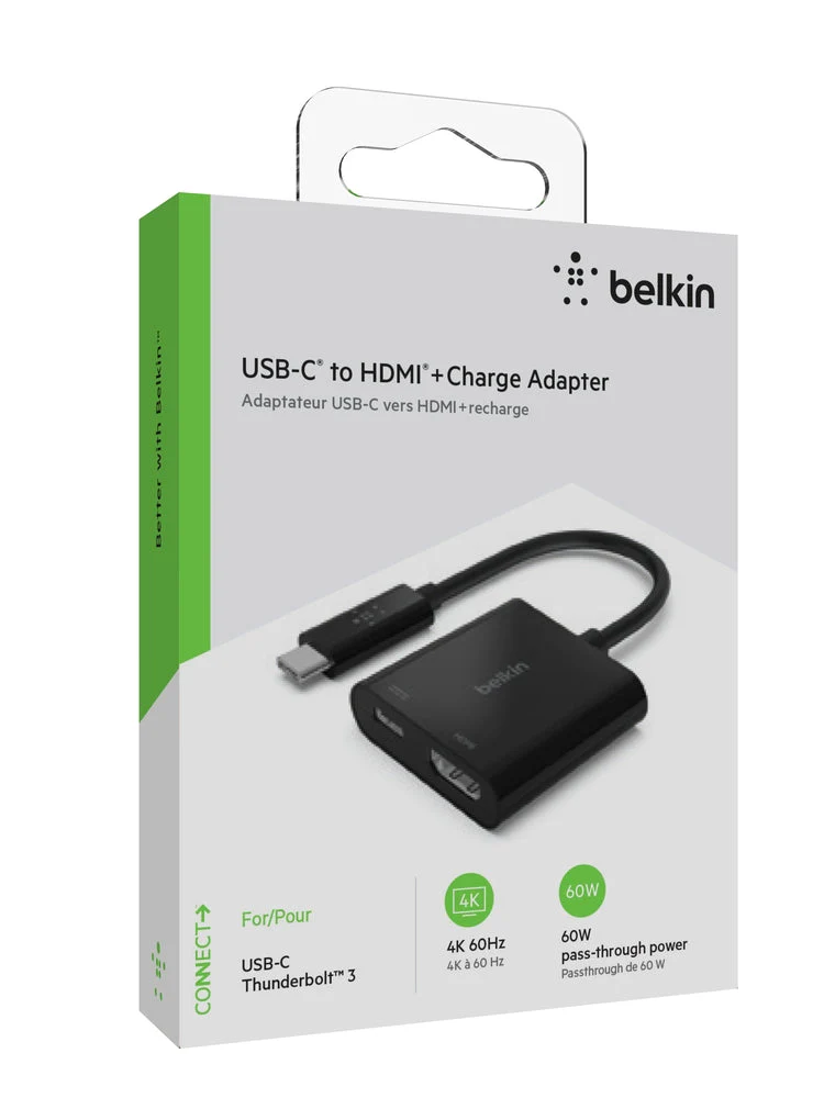 Adaptador USB-C a HDMI + cargador hasta 60W | Belkin - Image 7