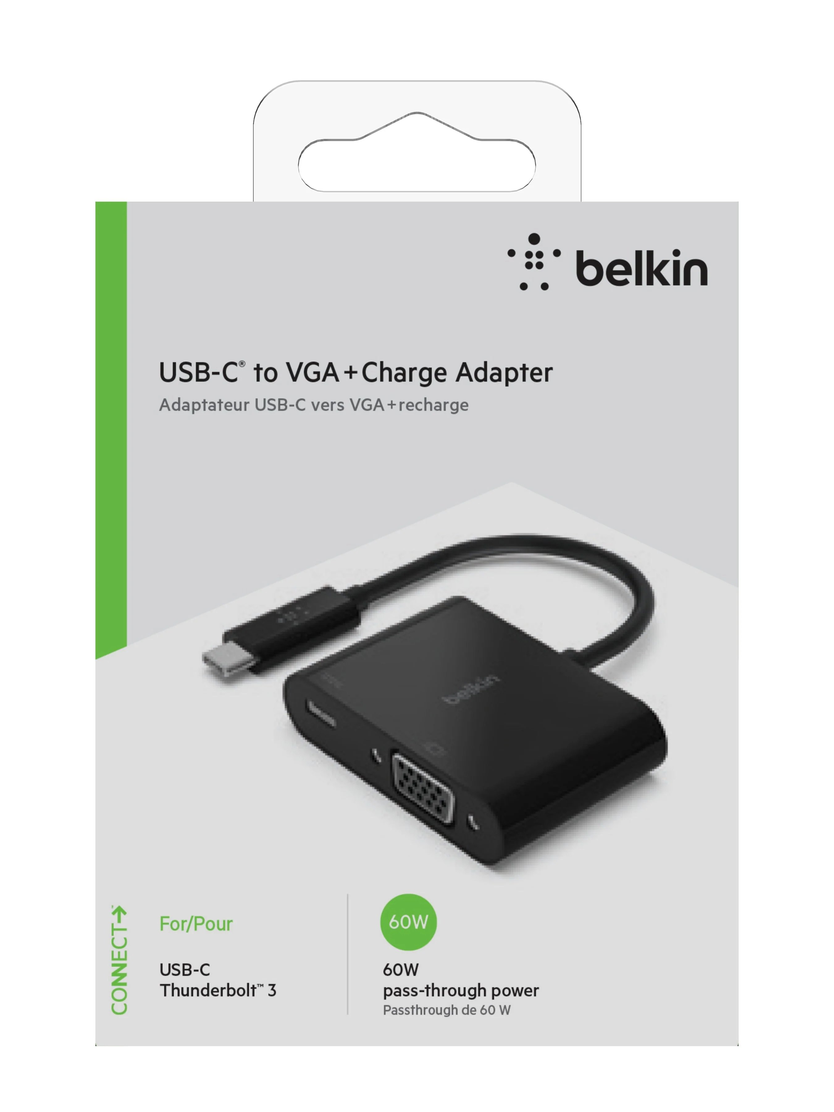 Adaptador USB-C a VGA + cargador hasta 60W | Belkin - Image 6