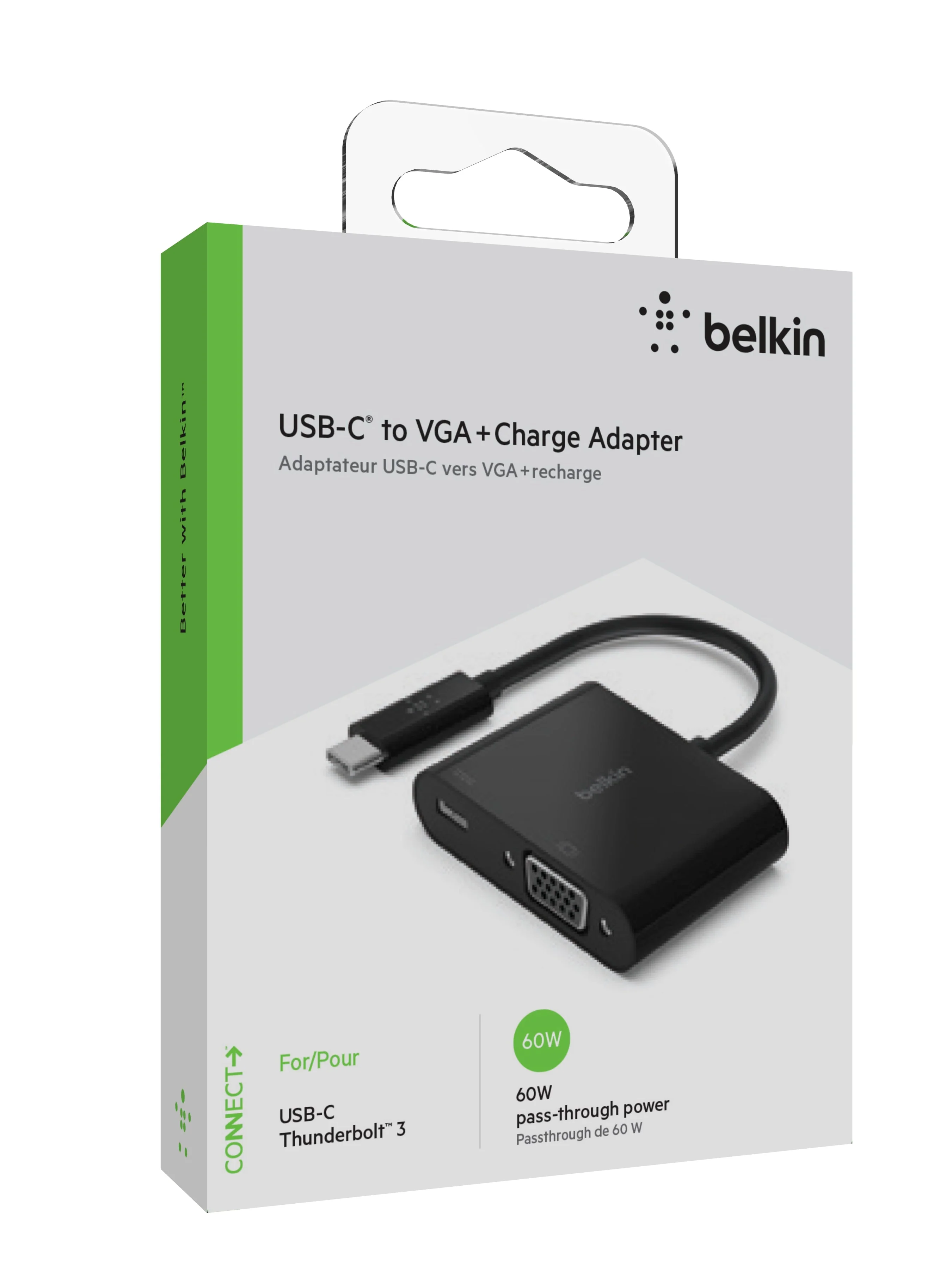 Adaptador USB-C a VGA + cargador hasta 60W | Belkin - Image 7